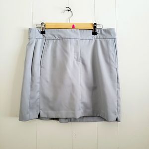 Izod Golf Slate Gray/Blue Skort with Pockets